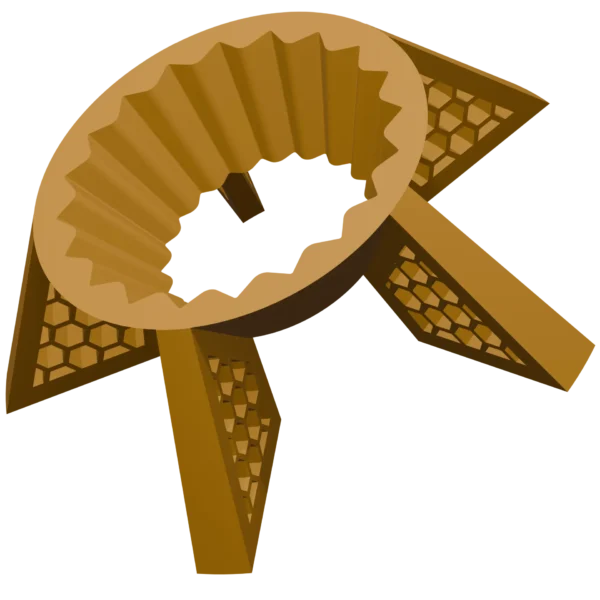 Stojak na dripper Origami do kawy